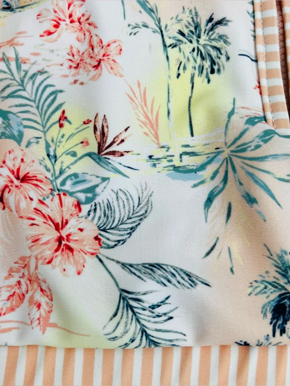 NWT! Girls North Shore Tankini Hawaiian Print Hipster Two-Piece Swimsuit Sz 10
